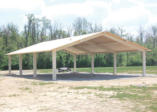 New picnic shelter nearly complete in Batavia Township | The Clermont Sun