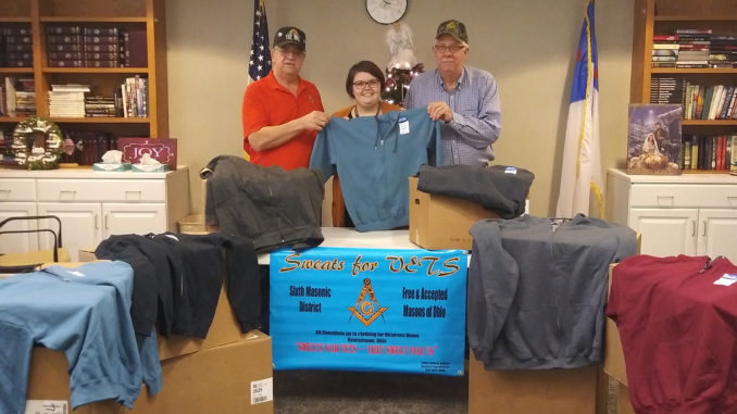 Freemasons Donate Clothing To Veterans Home In Georgetown The