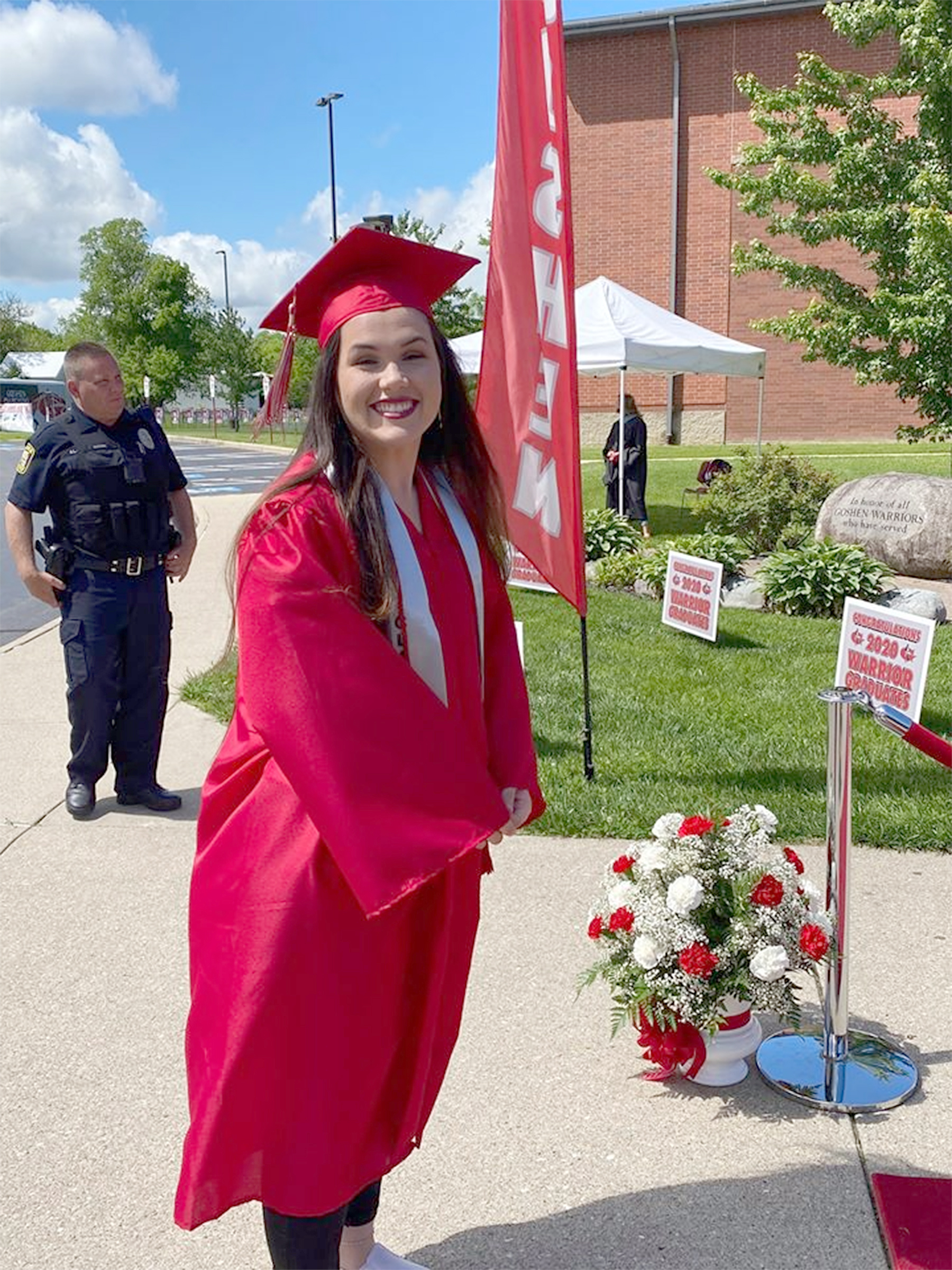 Goshen HS seniors recognized with virtual graduation and drive-through