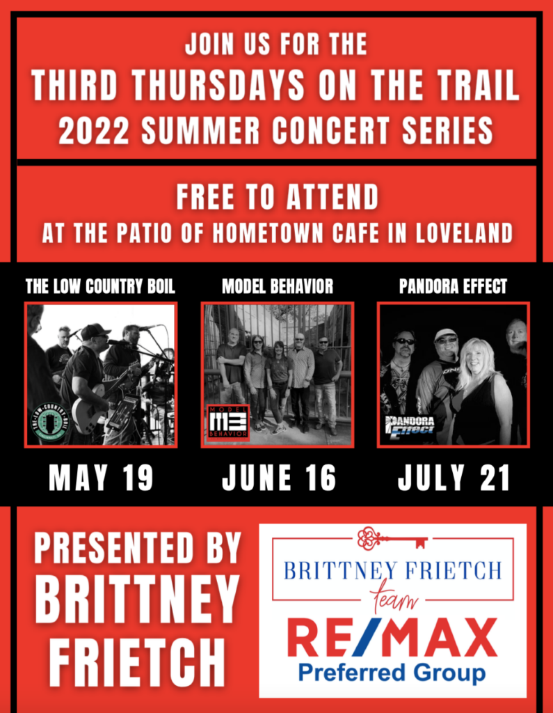 Third Thursdays on the Trail Summer Concert Series in Loveland The