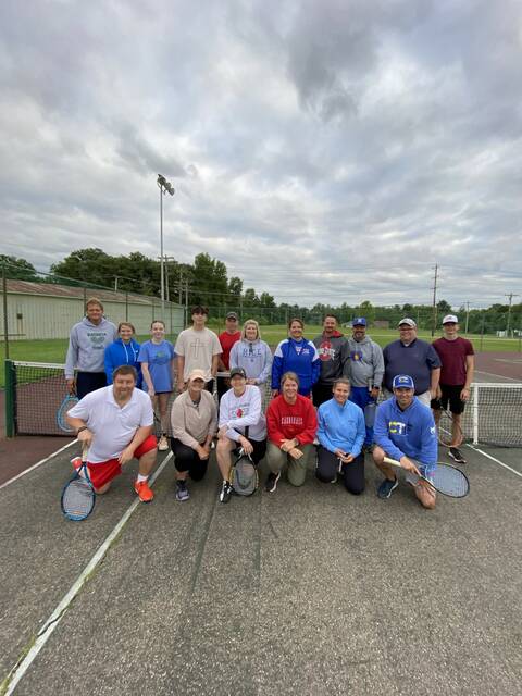 SBAAC tennis coaches take part in USTA sponsored clinic